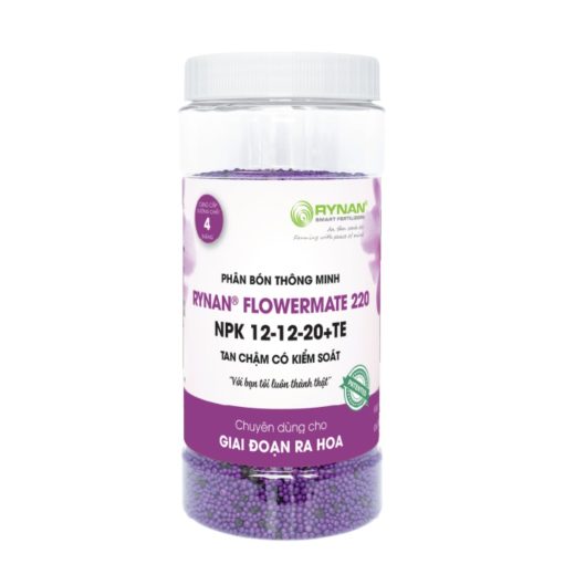 Phân tan chậm Rynan FM 220 ( 12-12-20 ) - Dưỡng hoa lâu tàn cho phong lan