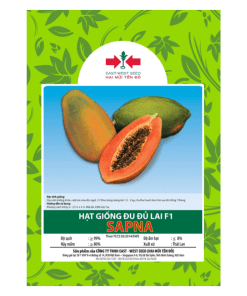 Hạt giống Đu đủ ruột đỏ Sapna East-West Seed (Hai Mũi Tên Đỏ) - Gói 4 hạt