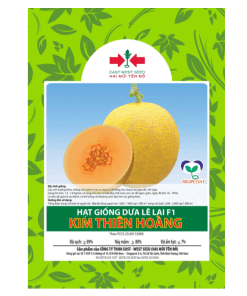 Hạt giống Dưa lê F1 Kim Thiên Hoàng East-West Seed (Hai Mũi Tên Đỏ) - Gói 10 hạt