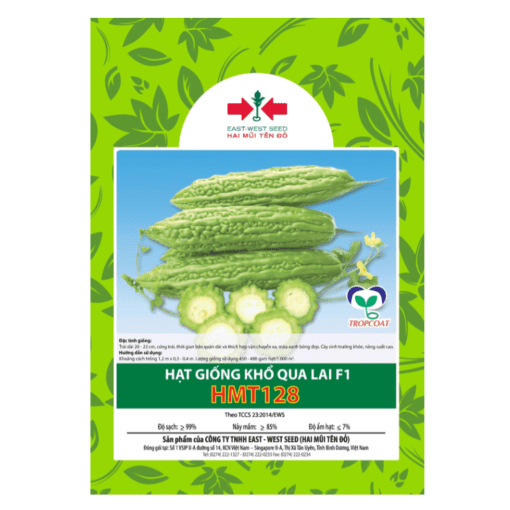 Hạt giống Khổ qua lai F1 HMT 128 East-West Seed (Hai Mũi Tên Đỏ)