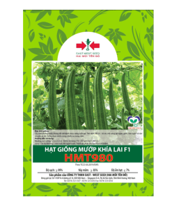 Hạt giống Mướp khía lai F1 HMT980 East-West Seed (Hai Mũi Tên Đỏ) - Gói 14 hạt