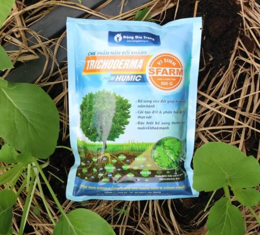 Trichoderma Plus SFARM (500 gram) – Nấm đối kháng, cải tạo đất hiệu quả