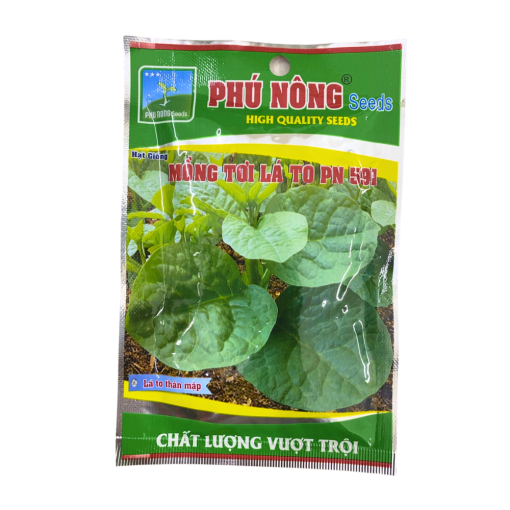Hạt giống mồng tơi lá to PN 591 – Nảy mầm nhanh, trồng được quanh năm