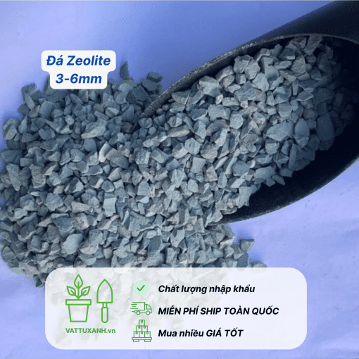 đá Zeolite vật liệu lọc, trồng trọt